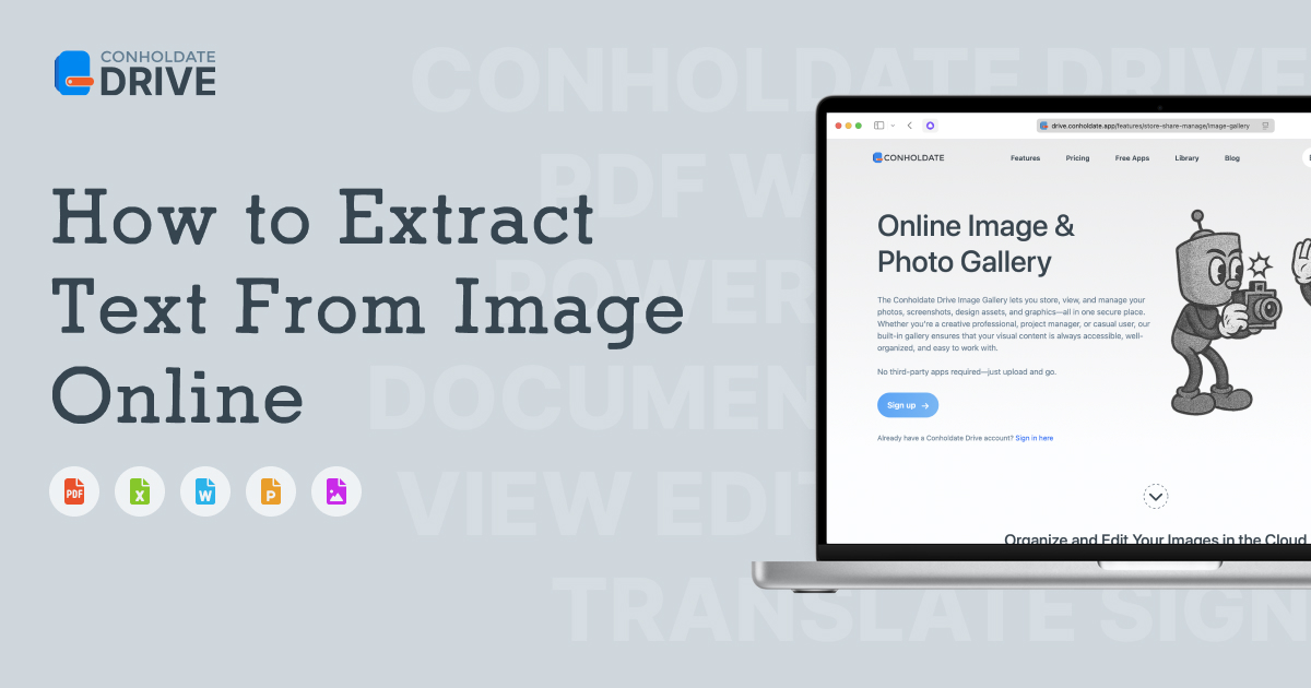 Wie man Text extrahiert oder Bilder online beschreibt (KI-Bildleser)