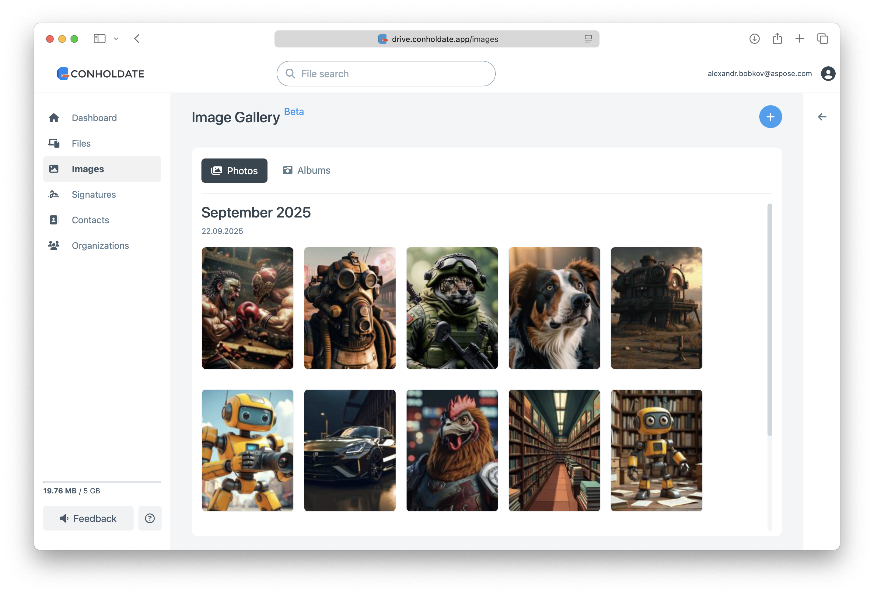image gallery