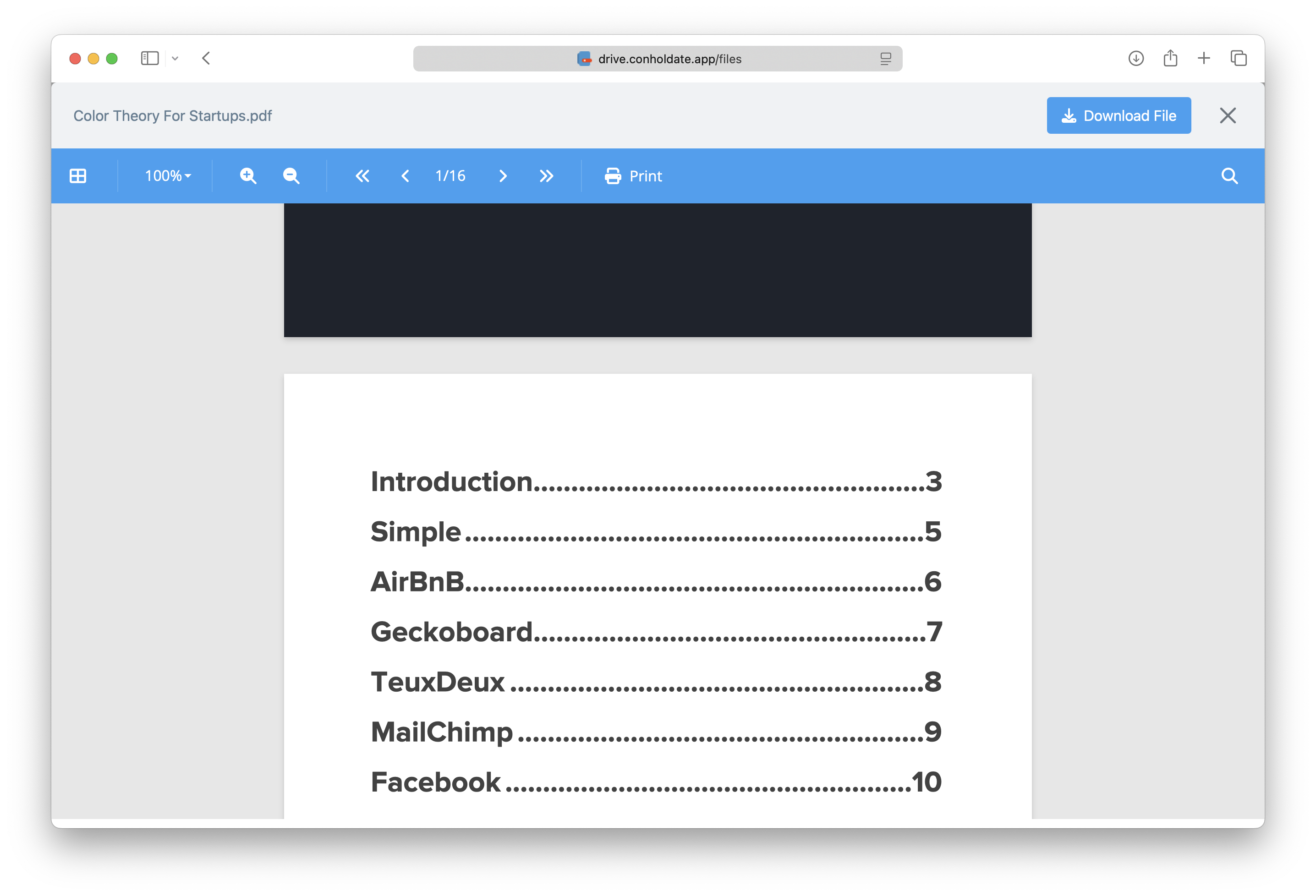 viewer dialog