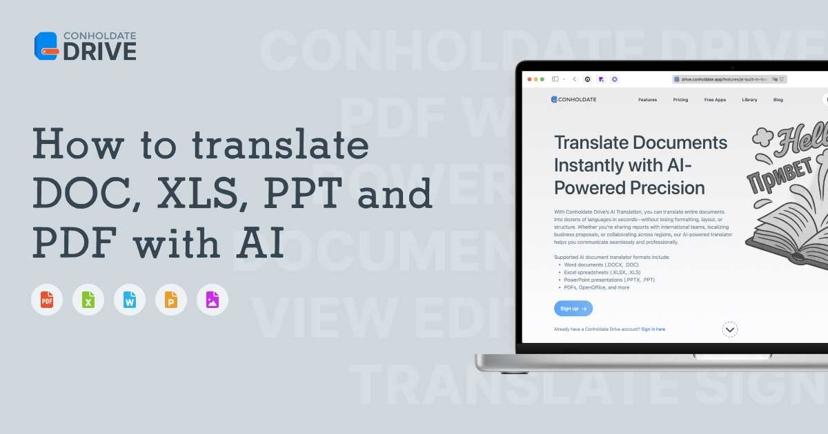 Comment traduire les fichiers PDF et Office anciens avec l'IA