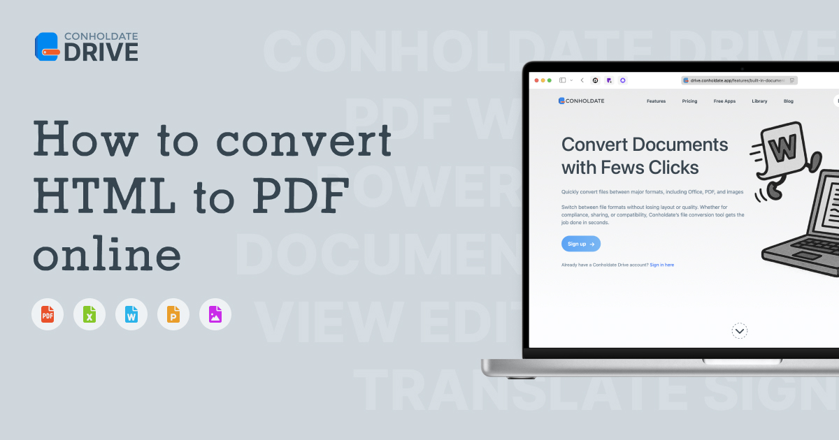 Cara Mengonversi HTML ke PDF Secara Online