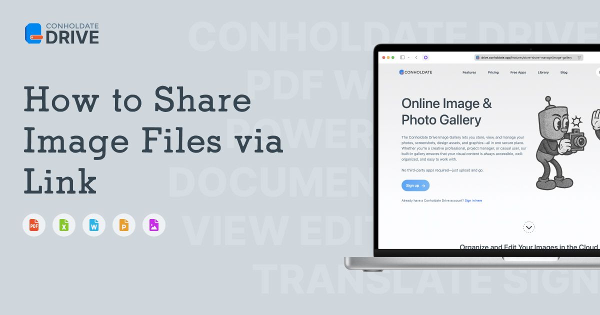 Come Condividere File Immagine tramite Link