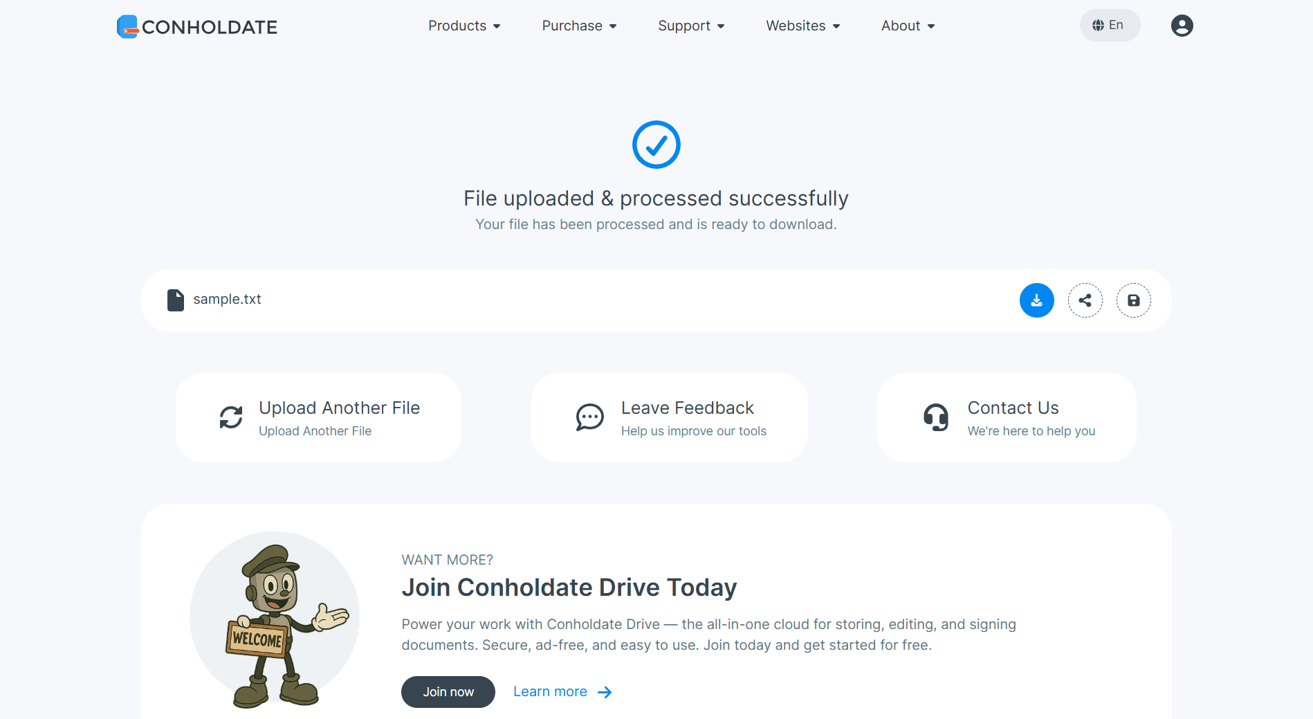 converted txt file with extracted text