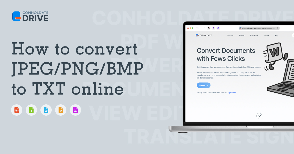 Como Converter Imagens para TXT Online