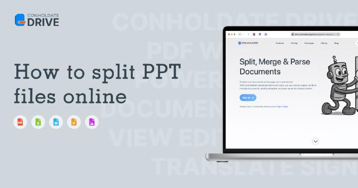 Split Powerpoint Como Dividir Arquivos PPT/PPTX (Apresentação PowerPoint) Online
