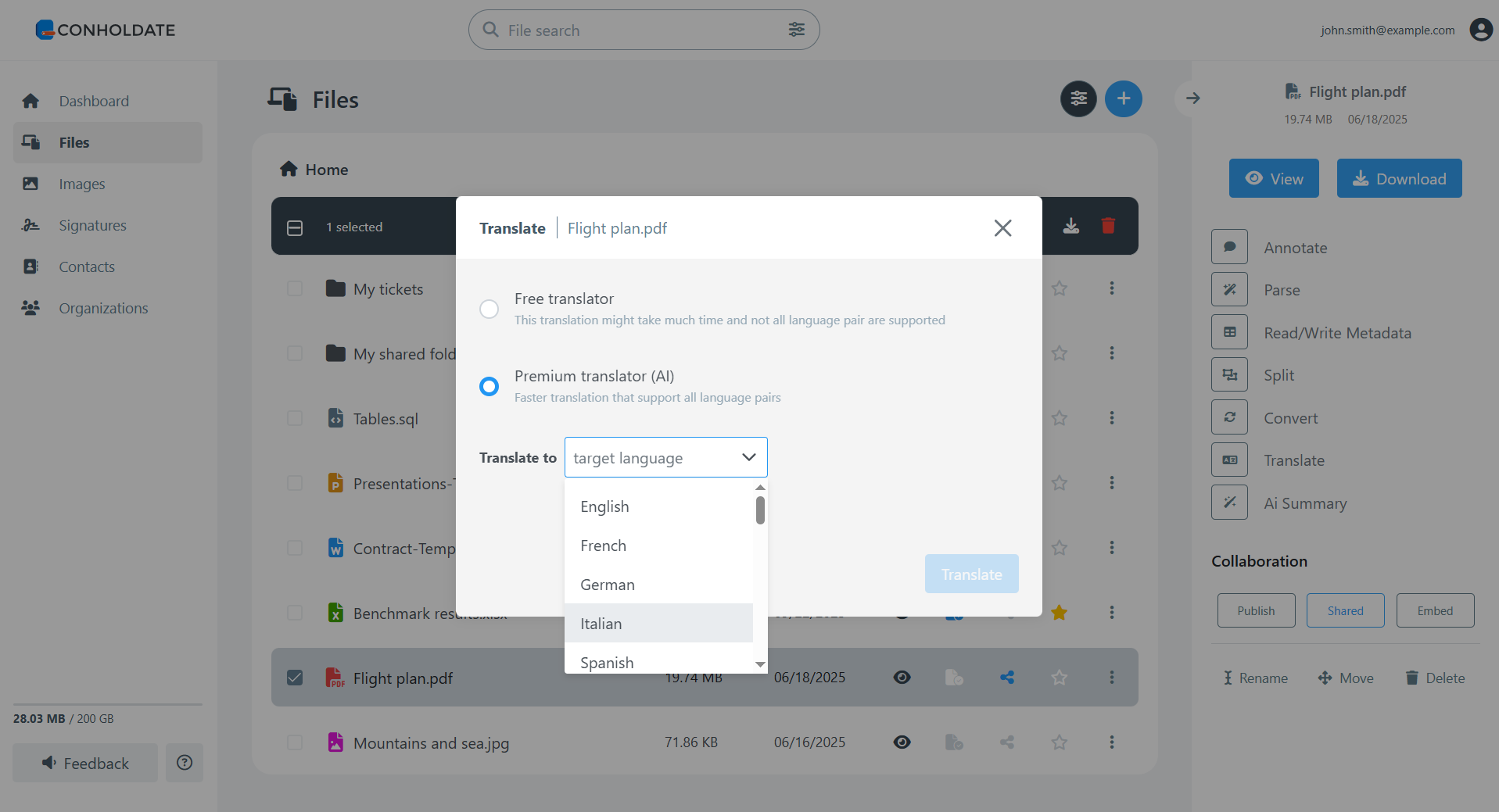 ai pdf file translation
